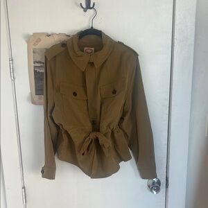NWT Banana Republic Women's Lightweight Utility Jacket with Belted Waist